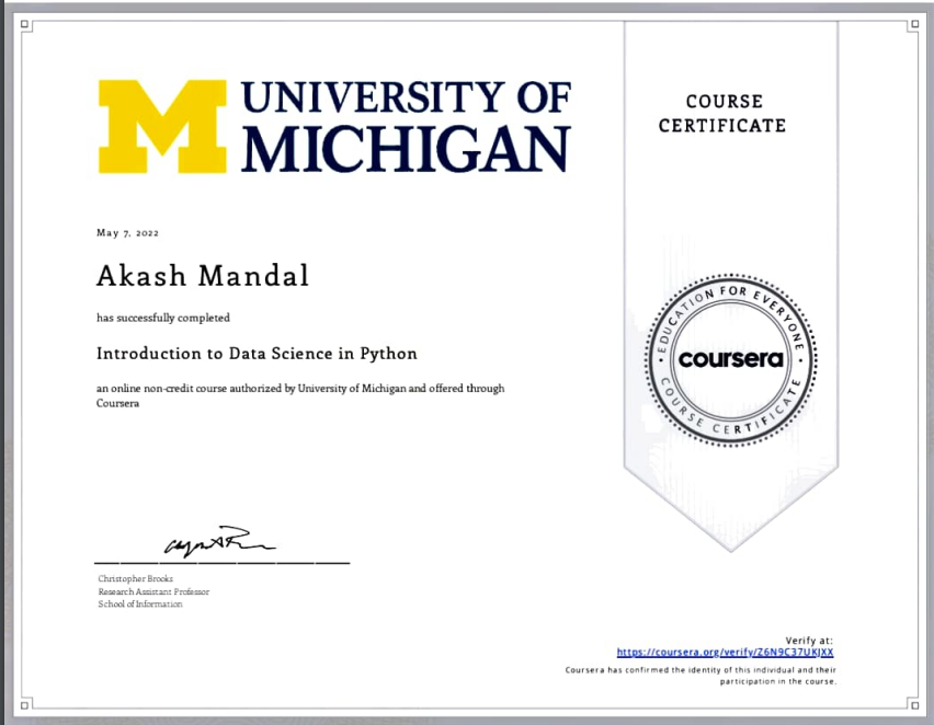 Certificate 2